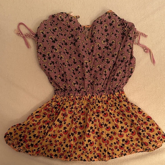 Zimmermann Floral Dress in Pink and Yellow - Picture 3 of 5